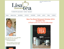 Tablet Screenshot of lisaknowstea.com